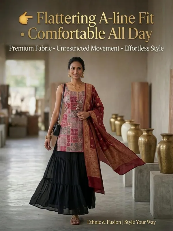 The_XOXO_Women’s_Premium_Sequins_Short_Kurti_Top_–_Stylish_Backless_Dori_Design,_Sleeveless_Ethnic_Fusion_Wear,_Party_&_Festive_Kurti_for_Women
