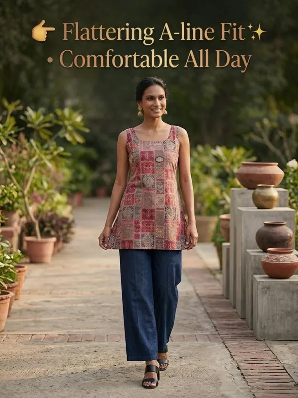 The_XOXO_Women’s_Premium_Sequins_Short_Kurti_Top_–_Stylish_Backless_Dori_Design,_Sleeveless_Ethnic_Fusion_Wear,_Party_&_Festive_Kurti_for_Women