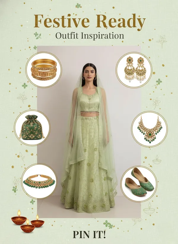 The_Xoxo_Women's_Premium_Silk_Blend_Embroidered_Lehenga_Choli_Set_with_Net_Dupatta_|_3_Piece_Festive_Ethnic_Wear_|_Sleeveless_Crop_Top,_Flared_Lehenga_&_Dupatta_|_Wedding,_Party_&_Festival_Wear