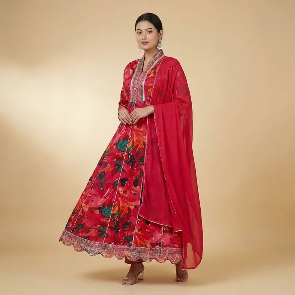 Floral_Print_Cotton_Salwar_Suit_Pink