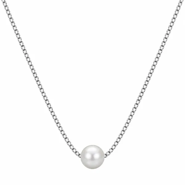 The_Solitaire_Floating_Pearl_Chain_Necklace_-_Made_With_925_Silver