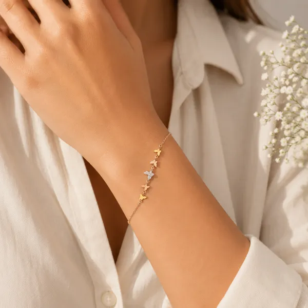 Tri-Color_Butterfly_Flight_Bracelet_-_Made_With_925_Silver
