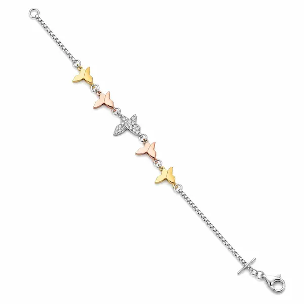 Tri-Color_Butterfly_Flight_Bracelet_-_Made_With_925_Silver