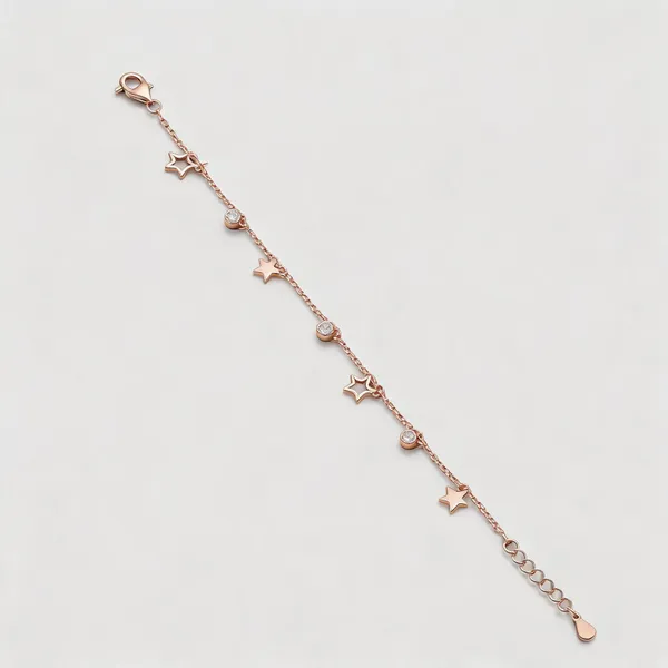 Midnight_Stargazer_Charm_Bracelet_-_Rose_Gold_-_Made_With_925_Silver