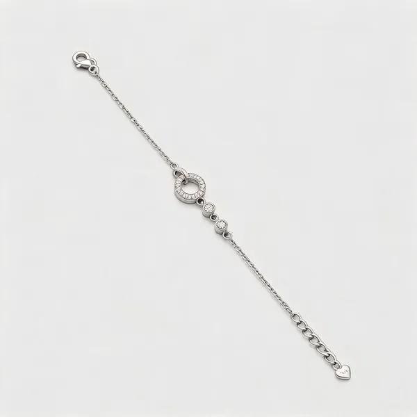 Unity_Circle_&_Drop_Bracelet_-_Made_With_925_Silver