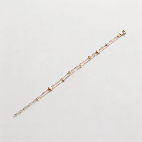 Dual_Heart_Bead_Bracelet_-_Rose_Gold_-_Made_With_925_Silver