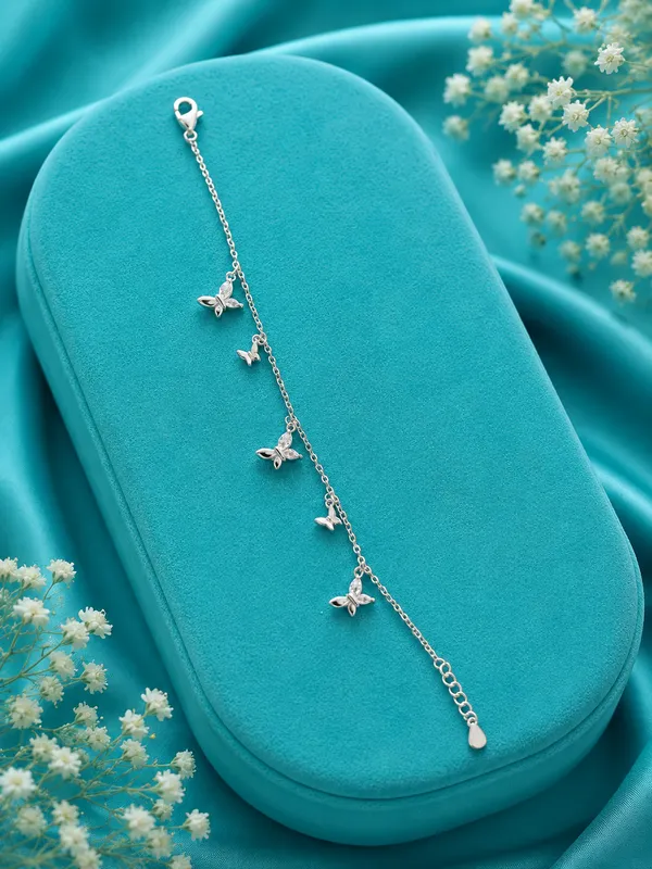 Butterfly_Cascade_Drop_Bracelet_-_Made_With_925_Silver