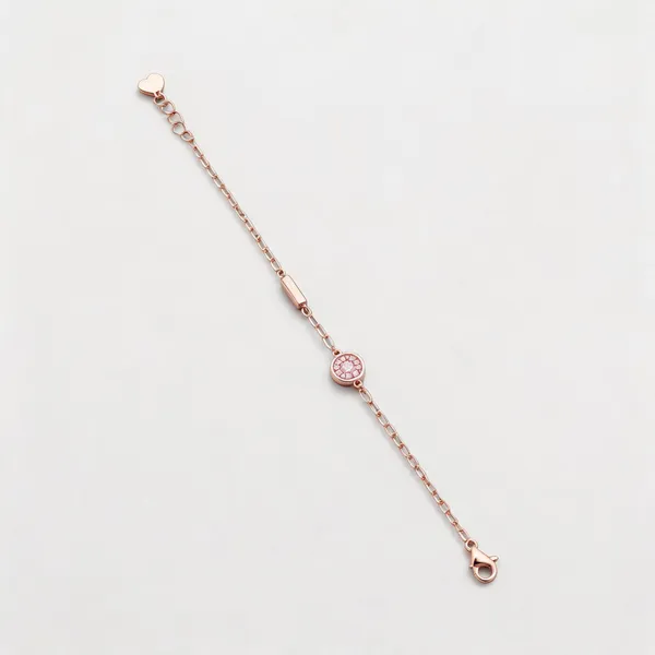 Celestial_Disc_&_Bar_Link_Bracelet_-_Rose_Gold_-_Made_With_925_Silver