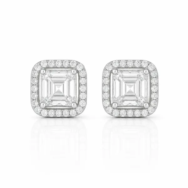 Tivara_Regal_Emerald_Halo_Studs_-_Made_with_925_Silver