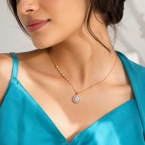 Halo_Solitaire_Pendant_Necklace_-_Rose_Gold_-_Made_With_925_Silver