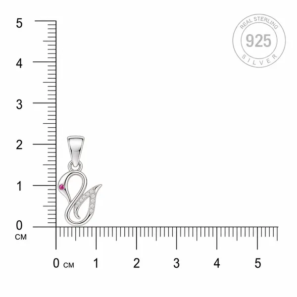 Serenade_Pink_Sapphire_&_PavÃ©_Swan_Charm_-_Made_With_925_Silver