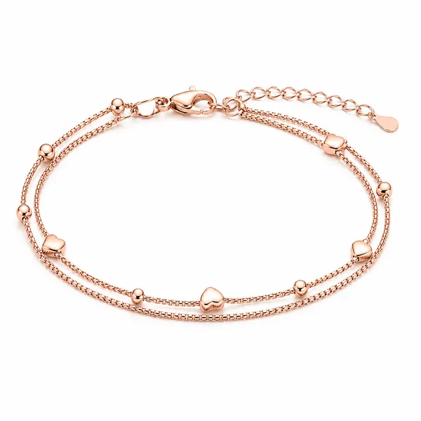 Dual_Heart_Bead_Bracelet_-_Rose_Gold_-_Made_With_925_Silver