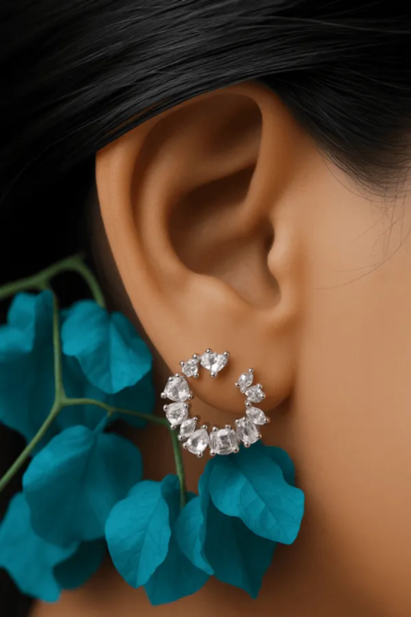 Celeste_Cluster_Circle_Earrings_925_Silver_With_Aaa_Zircons