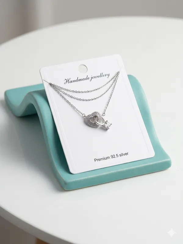 Interlocking_Heart_&_Ring_Layered_Necklace_-_Made_With_925_Silver