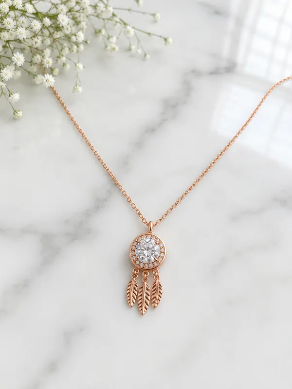 Rose_Gold_Dreamcatcher_Pendant_Necklace_-_Made_With_925_Silver