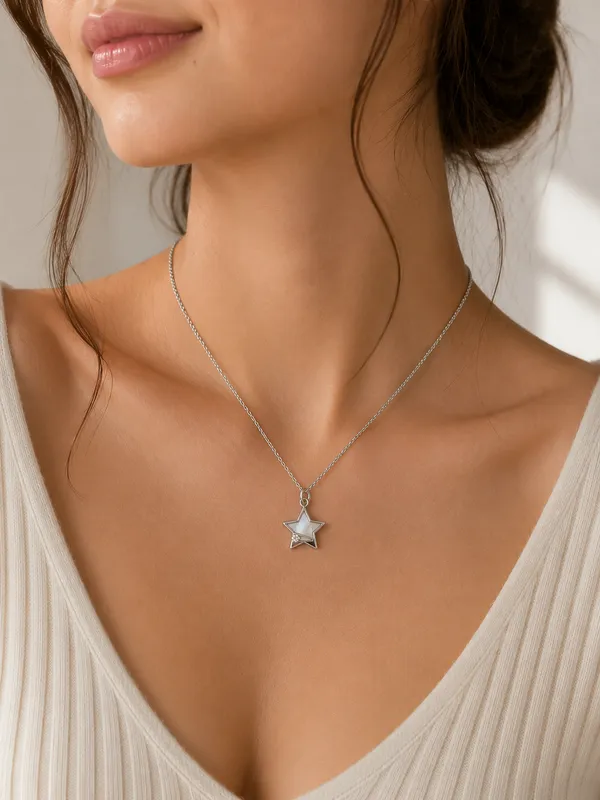 The_Celestial_Mother_Of_Pearl_Star_Necklace_-_Made_With_925_Silver