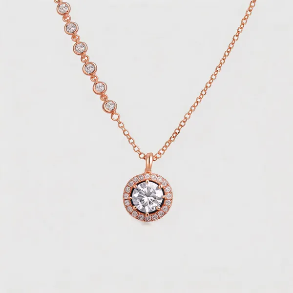 Halo_Solitaire_Pendant_Necklace_-_Rose_Gold_-_Made_With_925_Silver