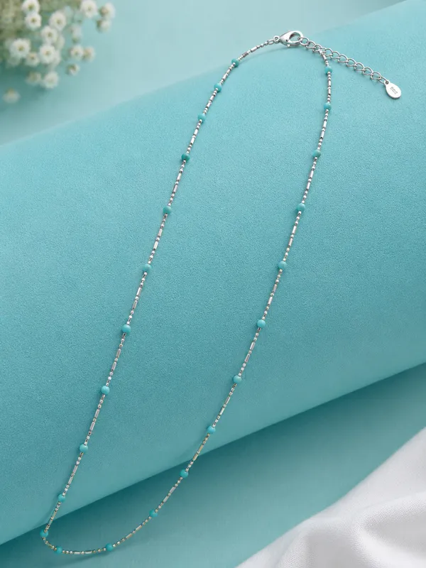 Dainty_Turquoise_Blue_Station_Necklace_-_Made_With_925_Silver