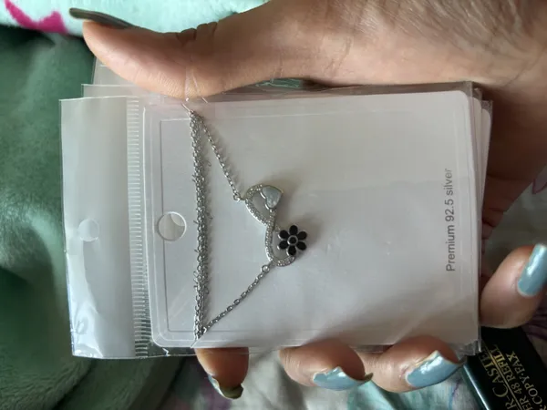 Sterling_Silver_Asymmetrical_Floral_Infinity_Necklace_-_Made_With_925_Silver