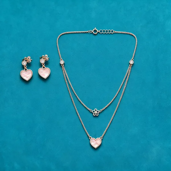 Celeste_Layered_Heart_Necklace_Set_–_Rose_Gold_-_925_Sterling_Silver