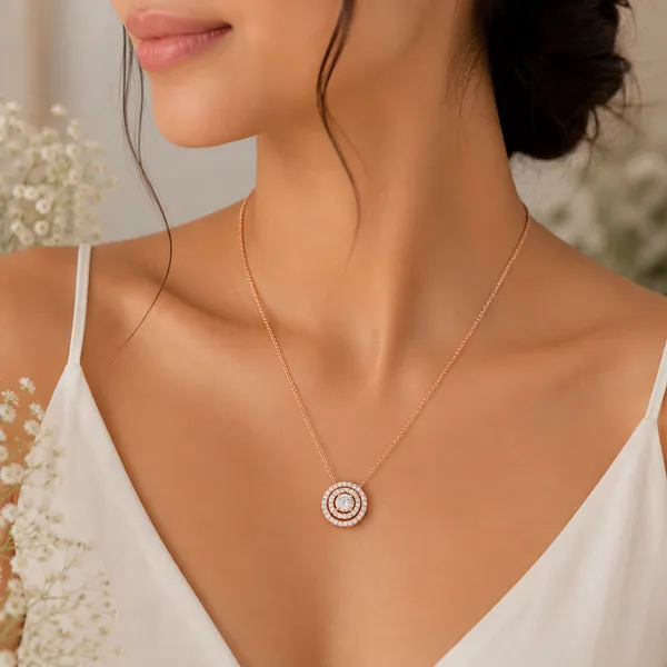 Halo_Sparkle_Pendant_Necklace_-_Rose_Gold_-_925_Sterling_Silver