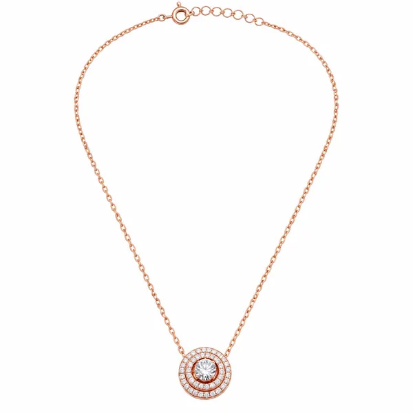 Halo_Sparkle_Pendant_Necklace_-_Rose_Gold_-_925_Sterling_Silver