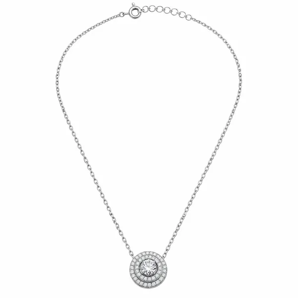 Halo_Sparkle_Pendant_Necklace_-_925_Sterling_Silver