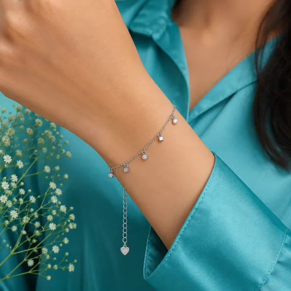 Geo-Crystal_Harmony_Drop_Bracelet_-_Made_With_925_Silver