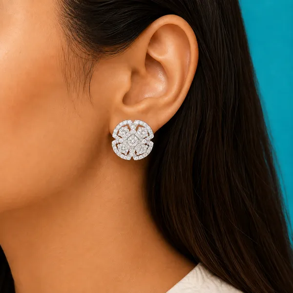 Regal_Emblem_Earrings_925_Silver_With_Aaa_Zircons