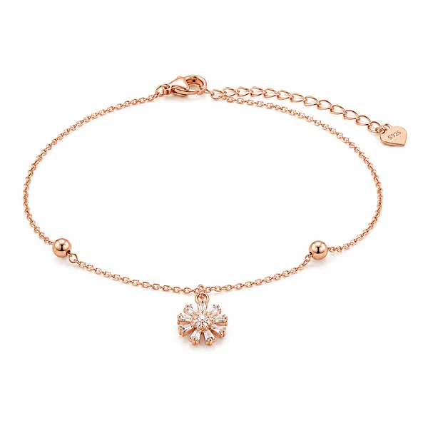 Blooming_Daisy_Drop_Bracelet_-_Rose_Gold_-_Made_With_925_Silver