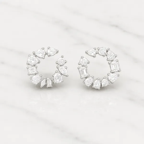 Celeste_Cluster_Circle_Earrings_925_Silver_With_Aaa_Zircons