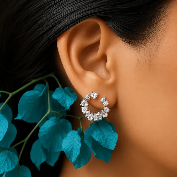 Celeste_Cluster_Circle_Earrings_925_Silver_With_Aaa_Zircons
