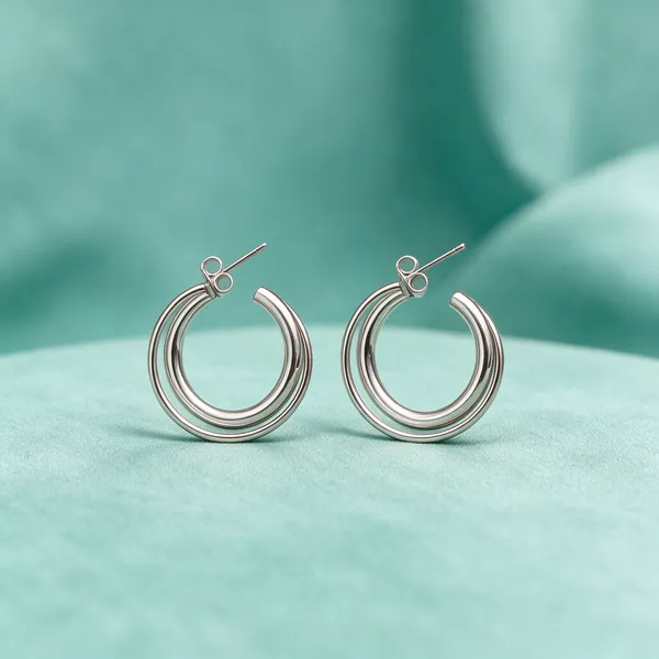 Serpentine_Dual-Loop_Interlocking_Hoops_-_Made_With_925_Silver