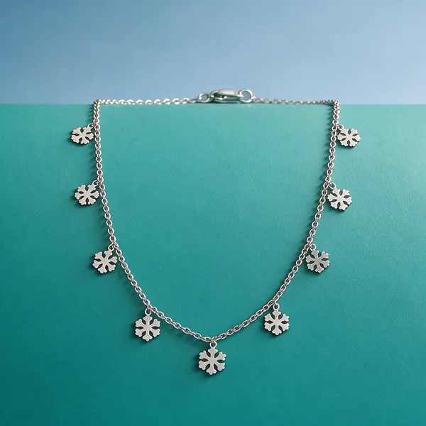 Multi_Snowflake_Charm_Necklace_-_Made_With_925_Silver