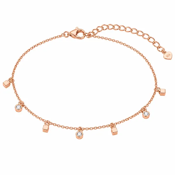 Geo-Crystal_Harmony_Drop_Bracelet_-_Rose_Gold_-_Made_With_925_Silver