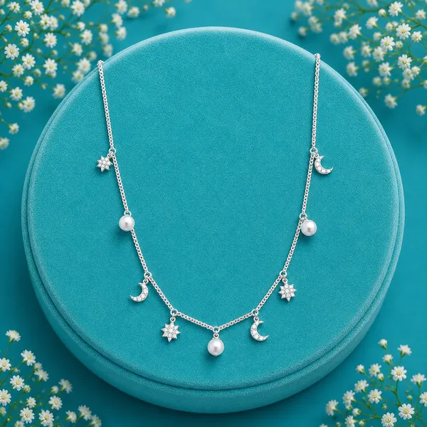 Celestial_Moon_&_Pearl_Necklace_With_Matching_Pearl_Drop_Earrings_Set_â€“_925_Sterling_Silver_Rhodium_Finish
