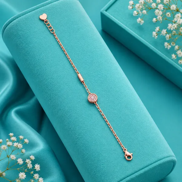 Celestial_Disc_&_Bar_Link_Bracelet_-_Rose_Gold_-_Made_With_925_Silver