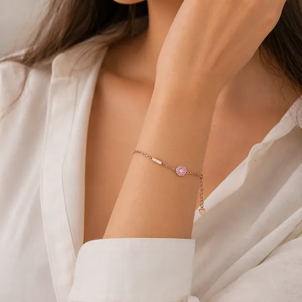 Celestial_Disc_&_Bar_Link_Bracelet_-_Rose_Gold_-_Made_With_925_Silver