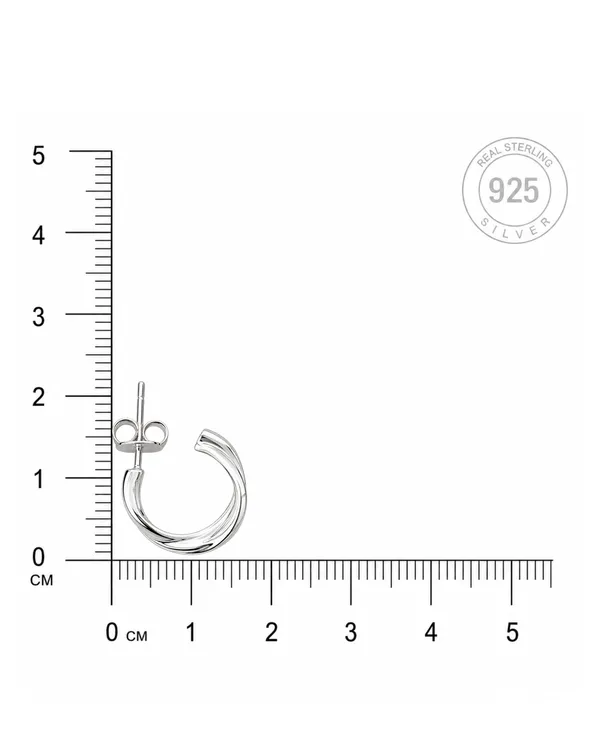 The_Intertwined_Ribbon_Huggie_Hoops_-_Made_With_925_Silver