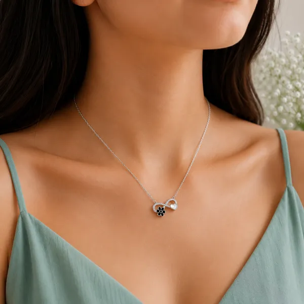 Sterling_Silver_Asymmetrical_Floral_Infinity_Necklace_-_Made_With_925_Silver
