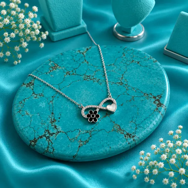 Sterling_Silver_Asymmetrical_Floral_Infinity_Necklace_-_Made_With_925_Silver