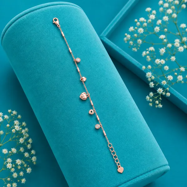 Sweetheart_Bar_&_Disc_Charm_Bracelet_-_Rose_Gold_-_Made_With_925_Silver