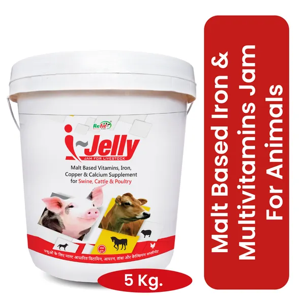 Malt_Based_Iron_Multivitamin_Supplement_with_Copper_Calcium_for_Cow,_Cattle_and_Poultry,_I-Jelly_5_Kg.
