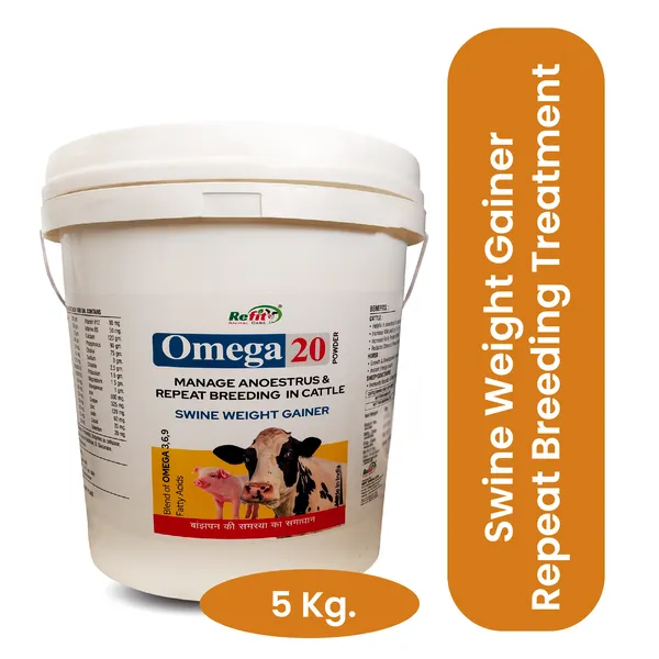 Swine_Weight_Gainer_and_Repeat_Breeding_Treatment_in_Cattle,_Omega-20_Powder_5_Kg