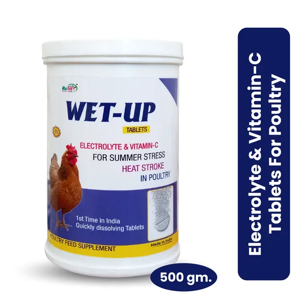 Electrolyte_and_Vitamin_C_Tablets_for_Summer_Stress,_Heat_Stroke_in_Poultry,_Wet-Up_Tablets_500_gm