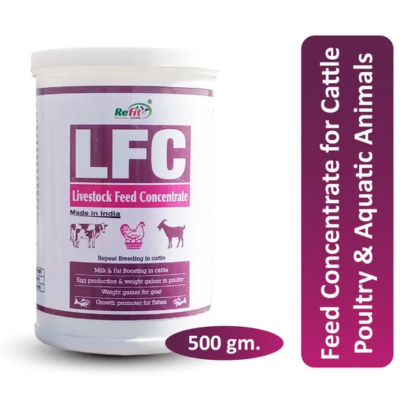 Livestock_Feed_Concentrate_for_Cows,_Cattle,_Poultry,_Fish_and_Other_Aquatic_Animals,_L_F_C_500_gms.