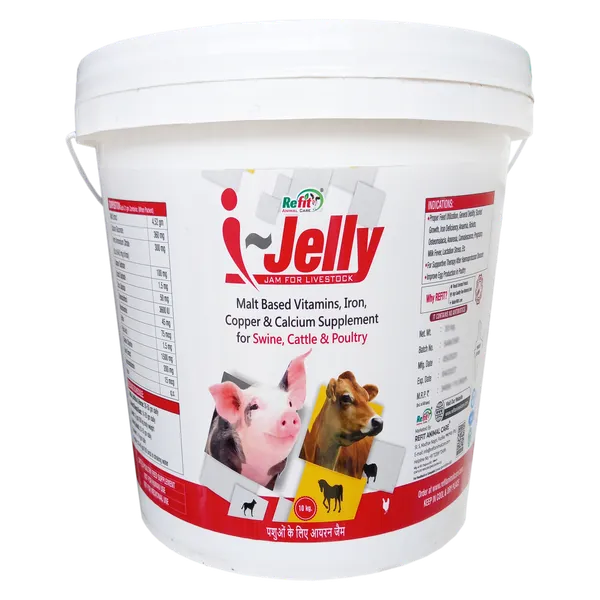 Malt_Based_Iron_Multivitamin_Supplement_with_Copper_Calcium_for_Cow,_Cattle_and_Poultry,_I-Jelly_10_Kg