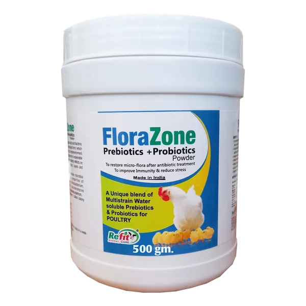 Prebiotics_and_Probiotics_Powder_for_Poultry,_Chicken,_Hen,_Chicks,_Broilers_and_Birds,_Florazone_500_gms.