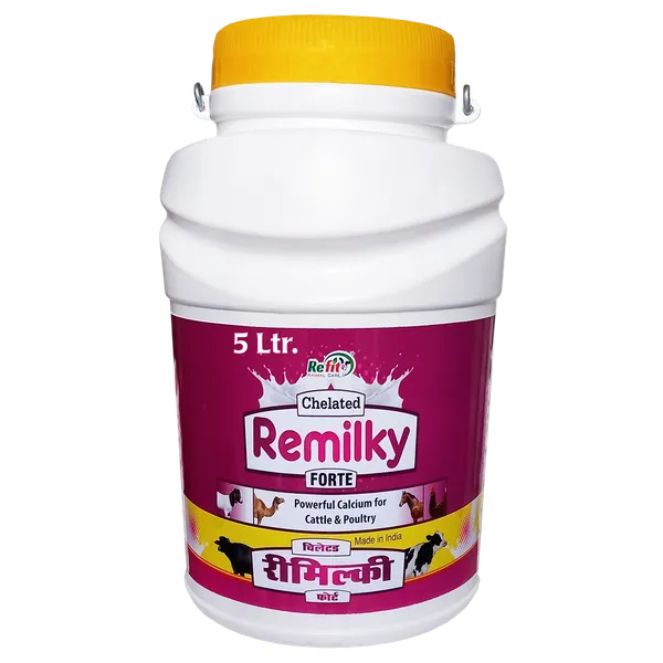 Chelated_Liquid_Calcium_for_Cow,_Pig,_Goat,_Sheep,_Horse,_Buffalo_and_Other_Dairy_Animals,_Remilky_Forte_5_Ltr.