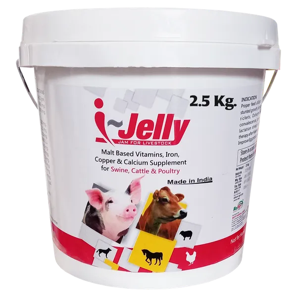 Malt_Based_Iron_Multivitamin_Supplement_with_Copper_Calcium_for_Cow,_Cattle_and_Poultry,_I-Jelly_2.5_Kg.